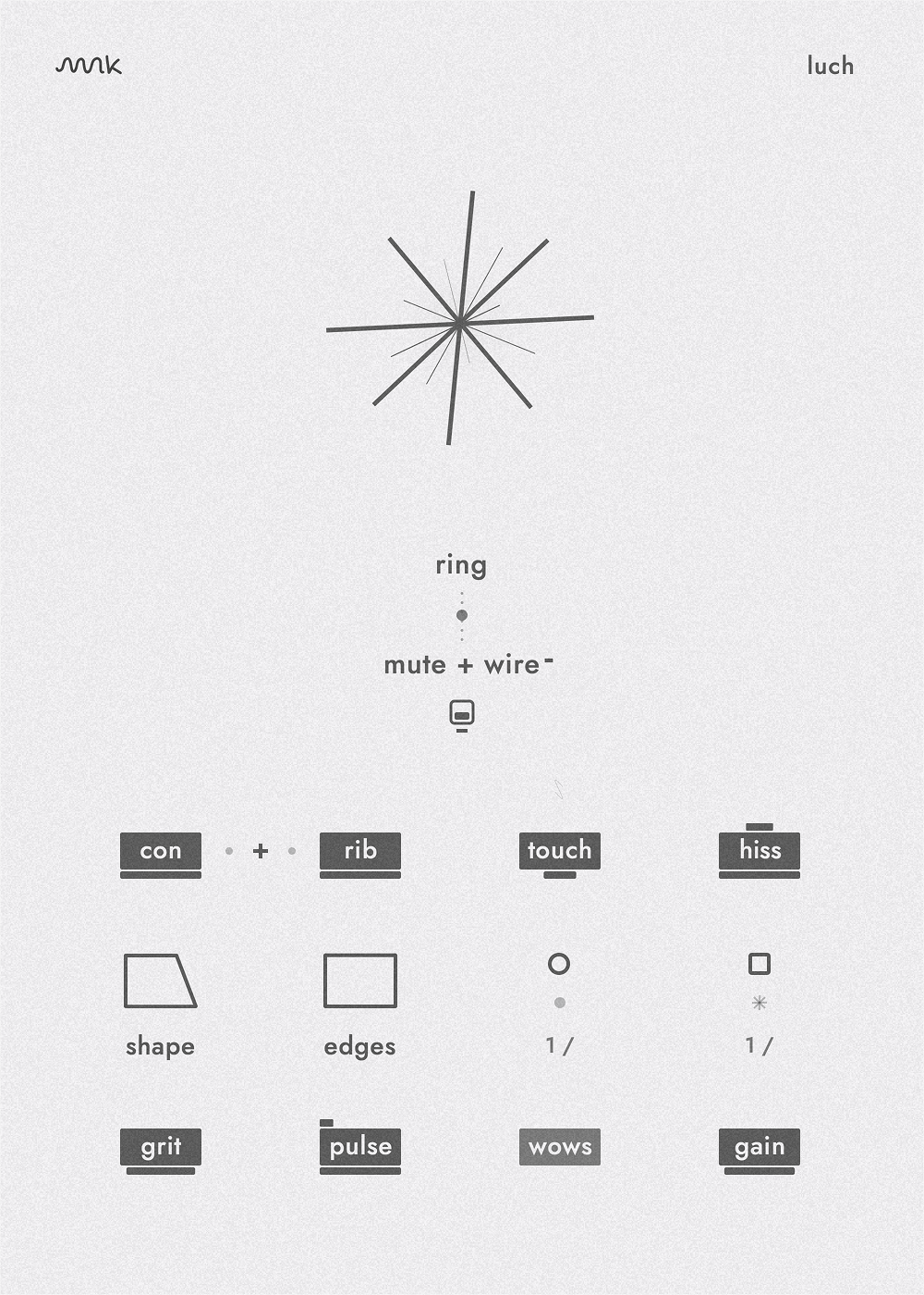 luch interface in silver theme